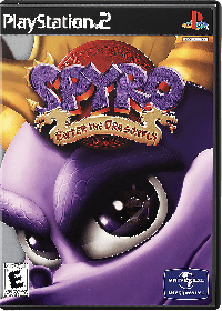 Spyro Enter the Dragonfly PAL Playstation 2 PAL box art